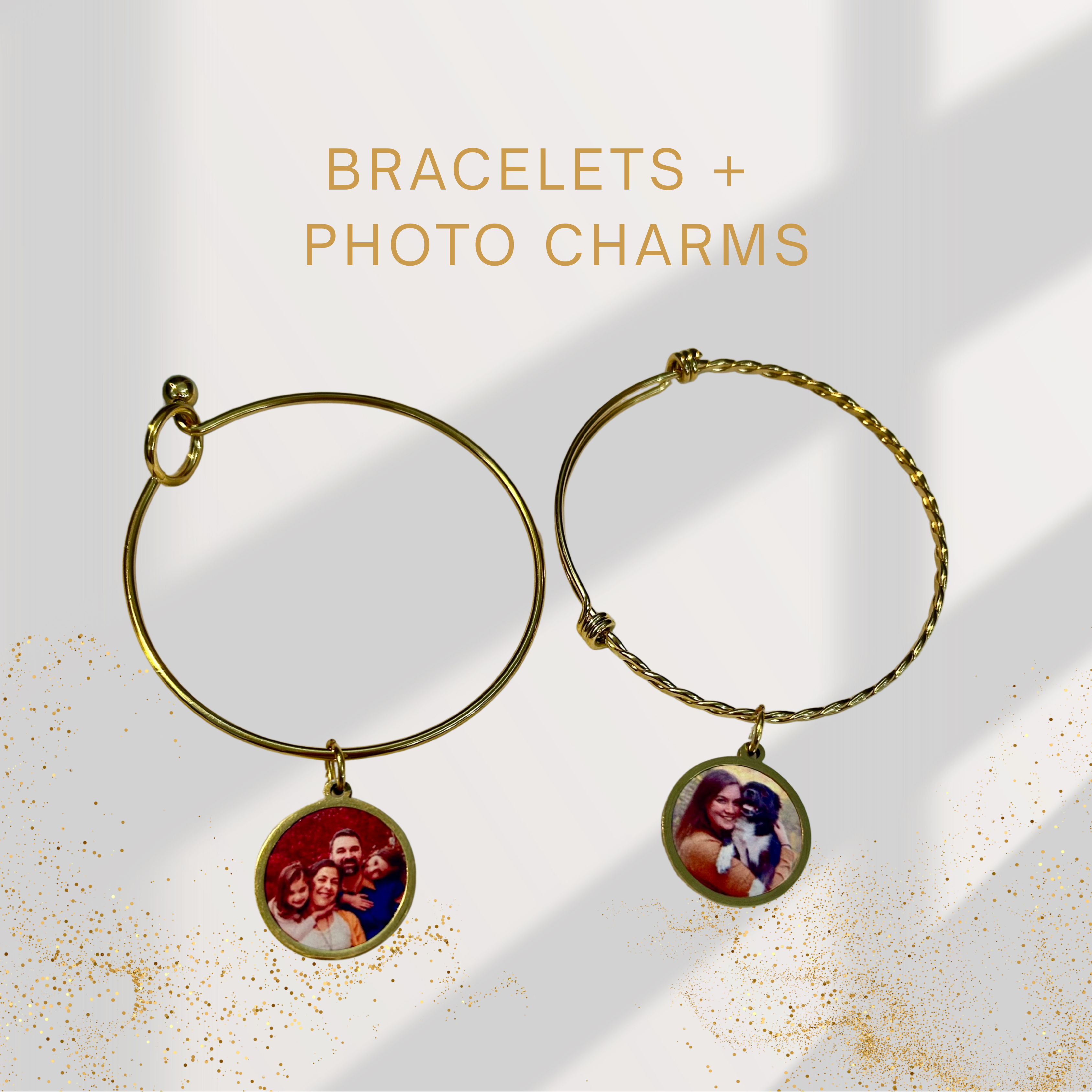 Bracelets + Photo Charms