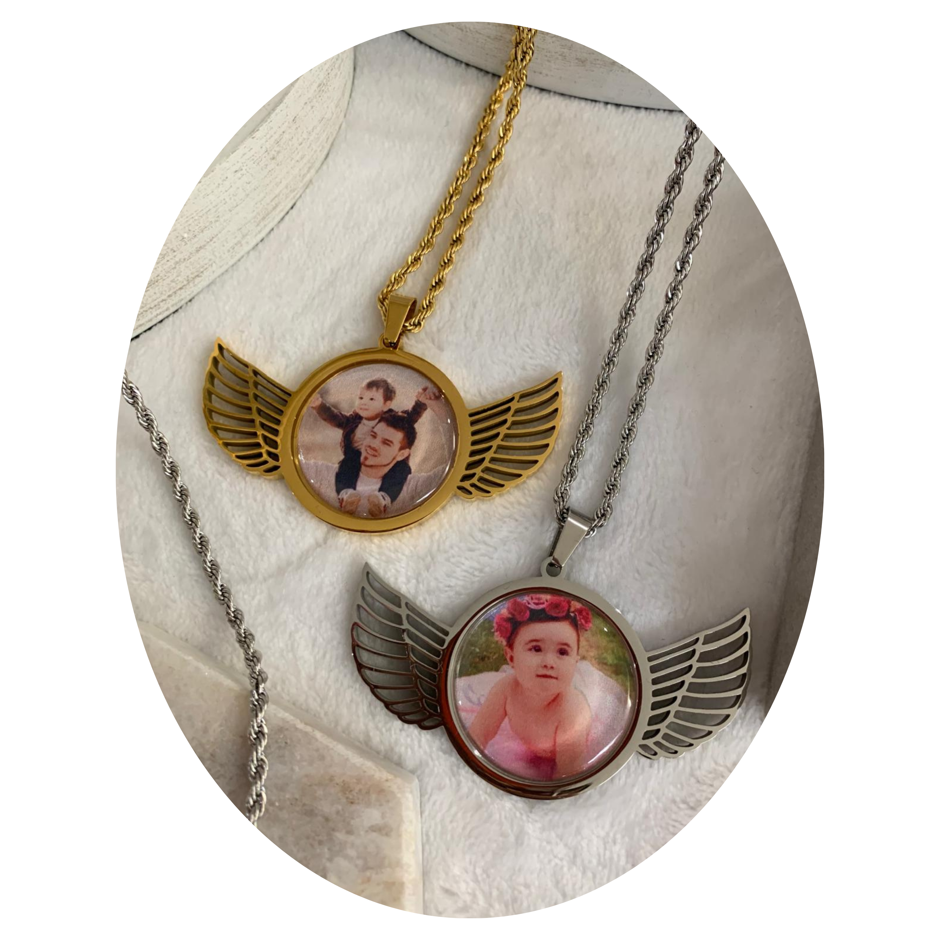 Wings of Love  Charm