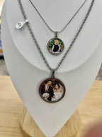 Cadena silver + charm personalizado
