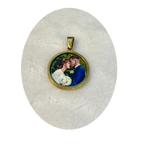 "Together" Gold Charm