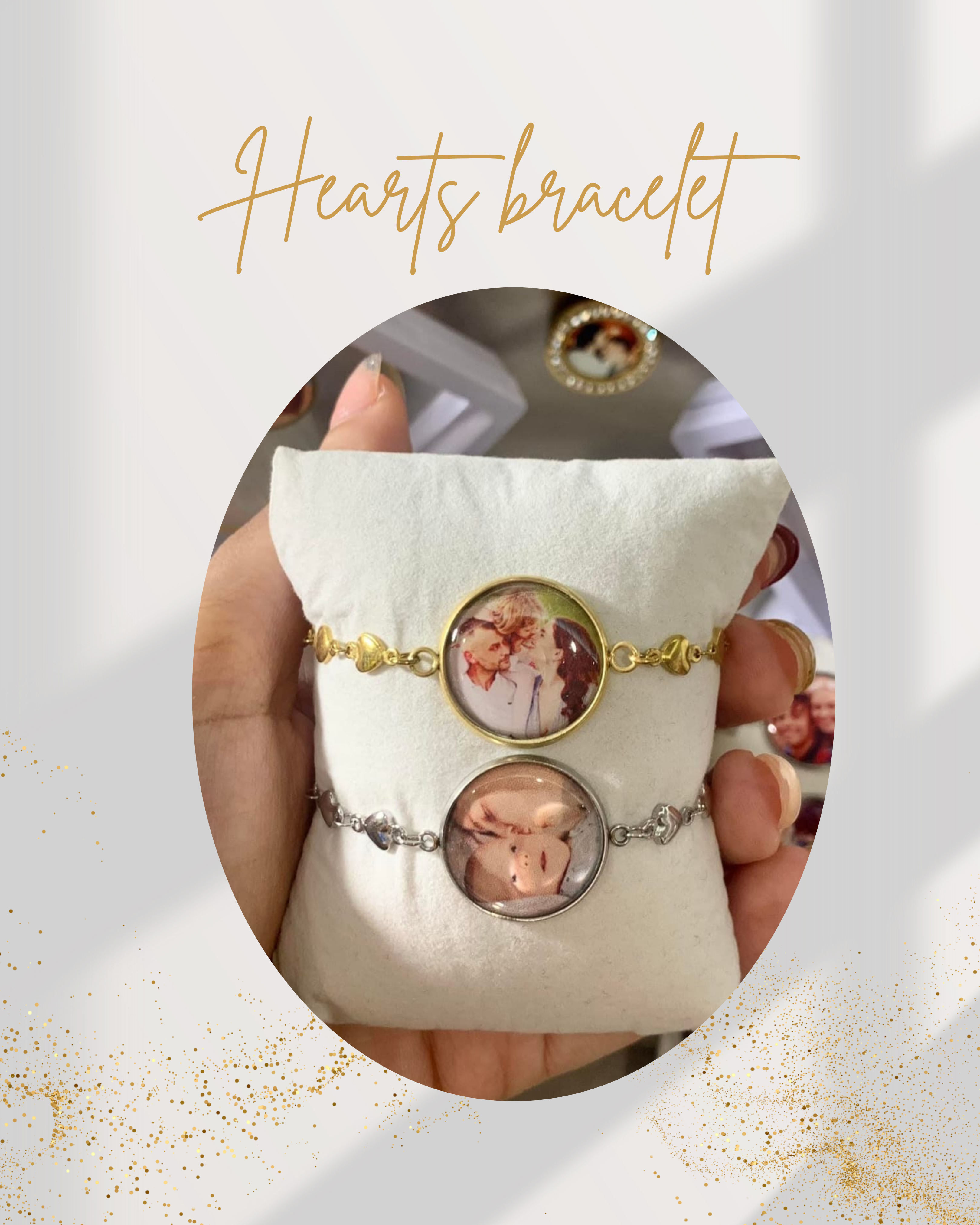 Hearts Bracelet 💛♥️