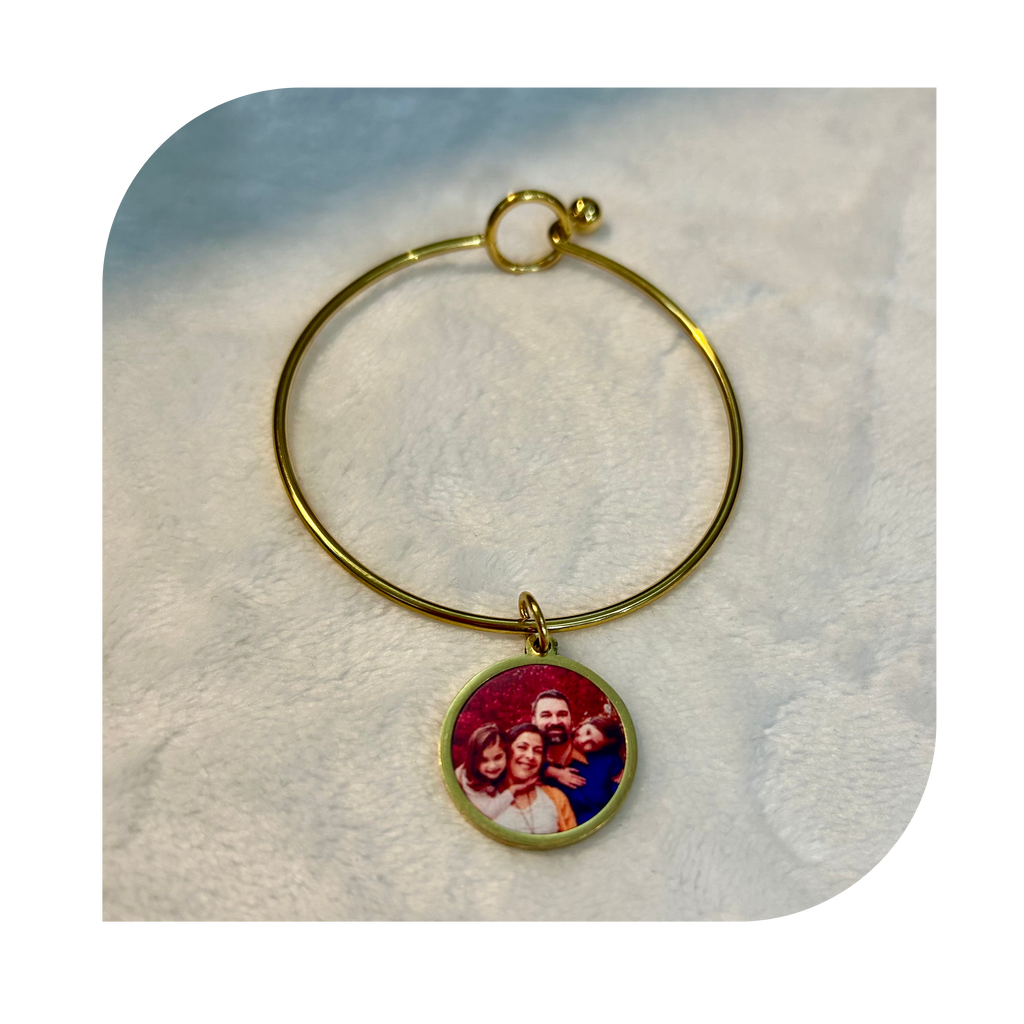 Bracelets + Photo Charm