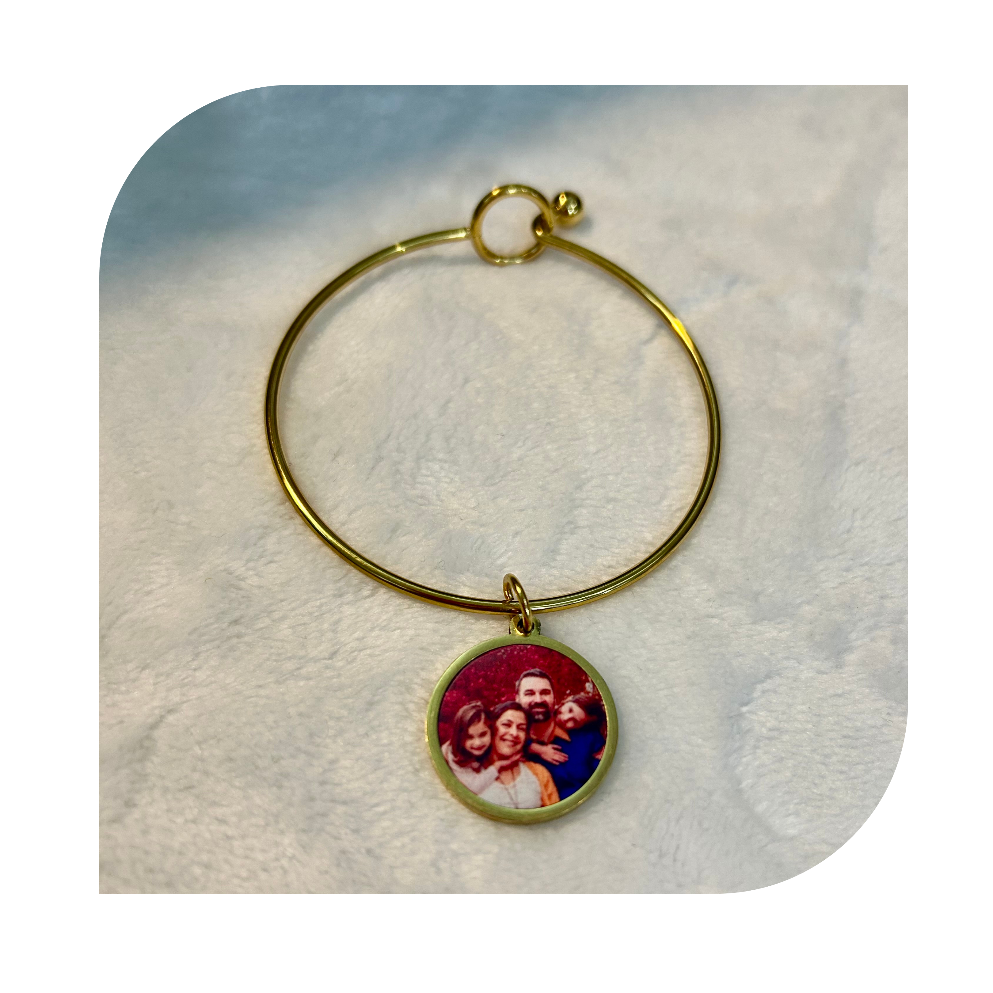 Bracelets + Photo Charm