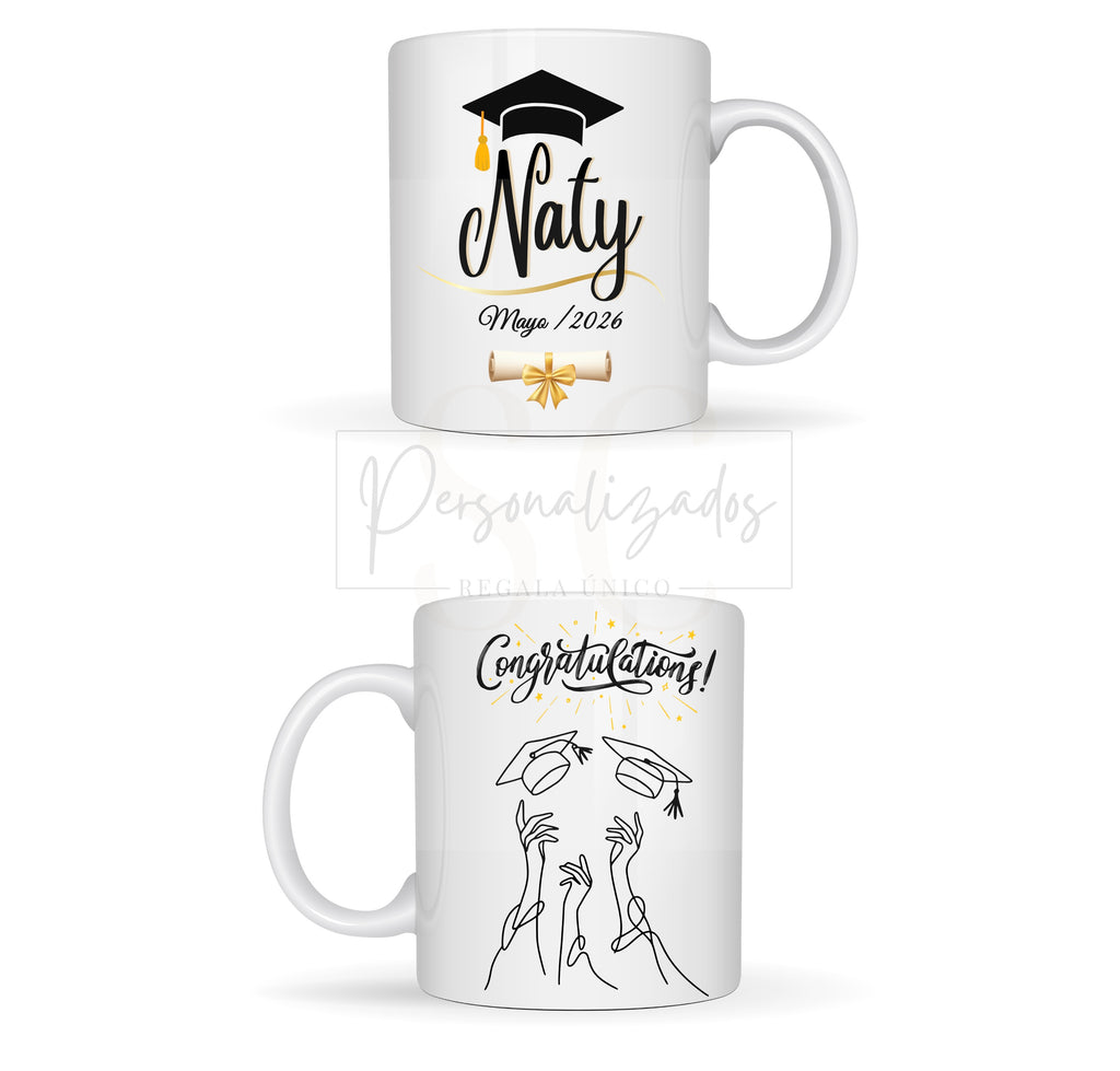Taza personalizada- Graduación