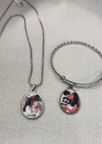 Oval charm